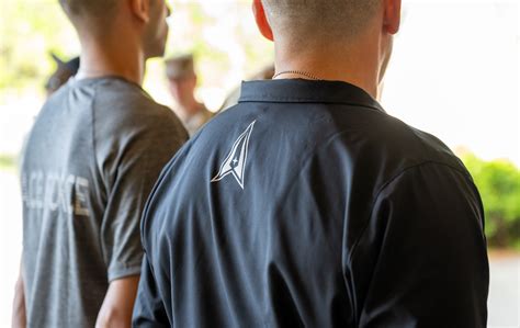 Space Force Trainees in Uniform