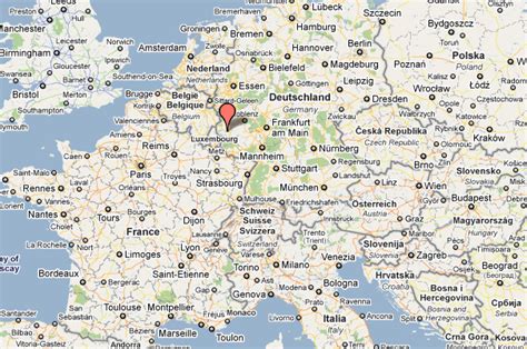 Spangdahlem Air Base Germany Location Map