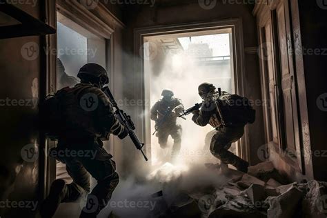 7th Special Forces Group Operators Conducting a Hostage Rescue Mission