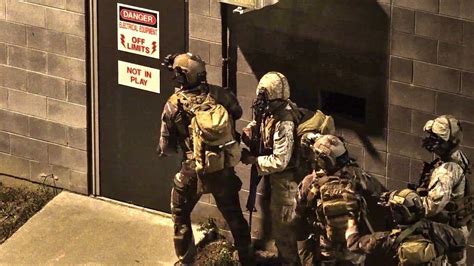 7th Special Forces Group Operators Conducting a Raid