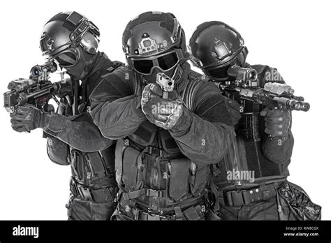 Special Forces Uniform in Formation