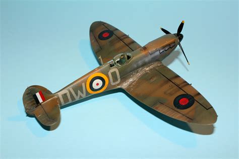 Spitfire in flight