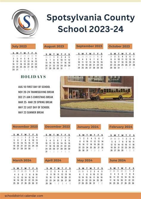 Spotsylvania County Schools Calendar Image 6