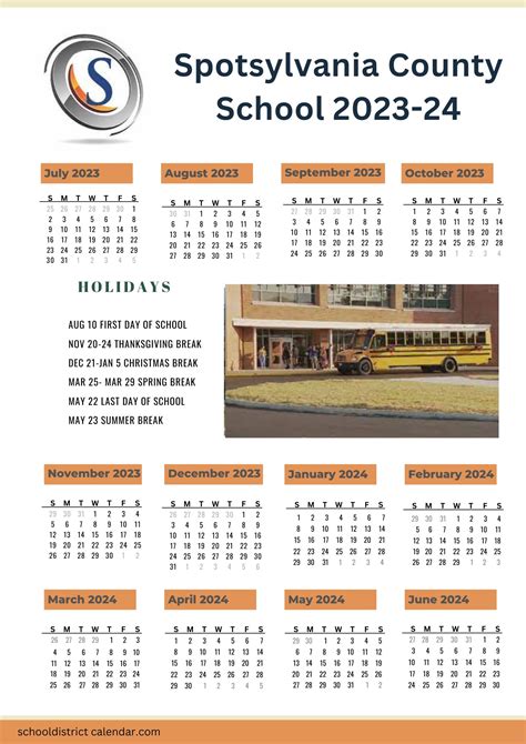 Spotsylvania Public Schools Calendar Image 9