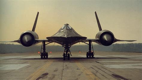 Sr-71 Blackbird Landing