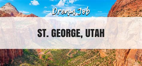 St. George Utah Job Trends