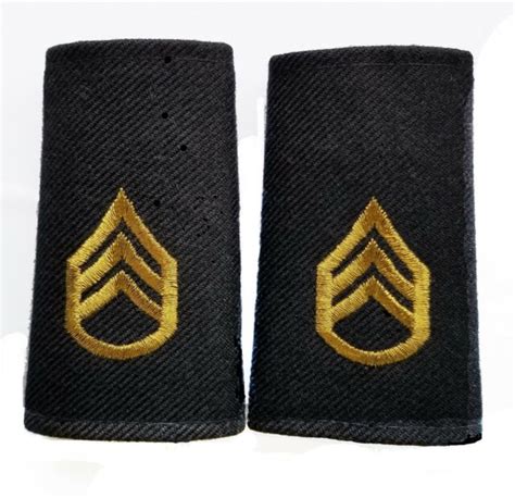 Staff Sergeant US Army Shoulder Board