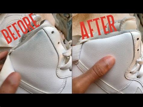 Stain Removal Air Force Ones