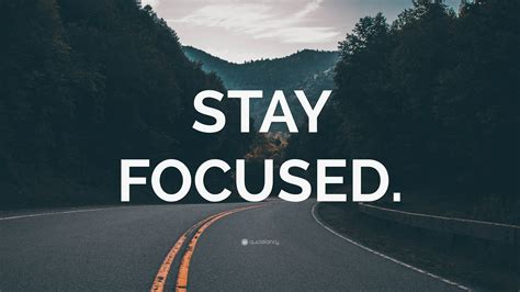 Staying Focused and Motivated