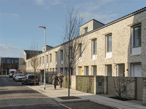 Aerial view of the proposed housing development