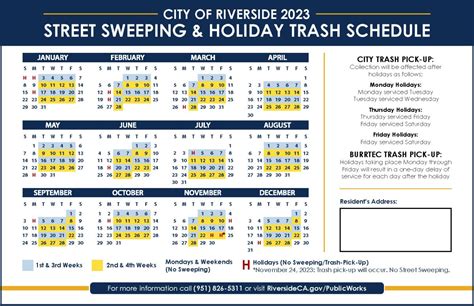 Street Cleaning Schedule