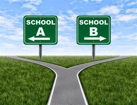 Student Choosing a School