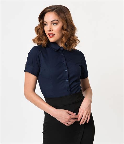 Styling Navy Blue Blouse