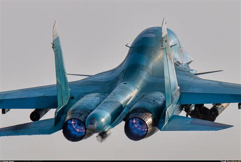 Su-34 Takeoff