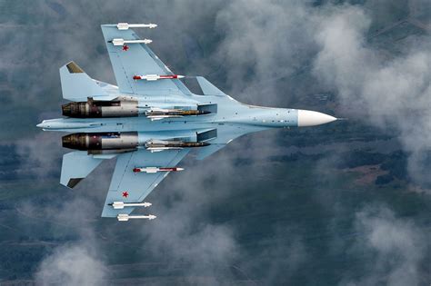 Su-35 in flight