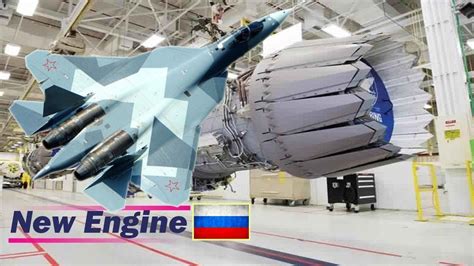 Su-57 Engine Installation