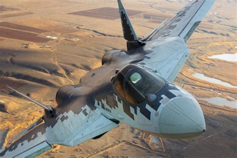 Su-57 Stealth Fighter Cockpit