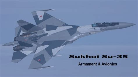 Sukhoi 35 avionics