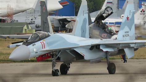 Sukhoi Su-35 Flanker Takeoff