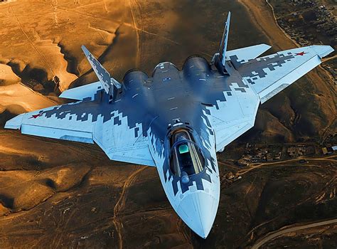 Development of the Su-57 stealth fighter jet