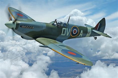 Supermarine Spitfire in flight