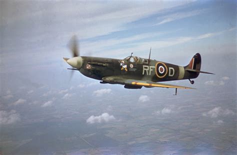 Supermarine Spitfire in flight