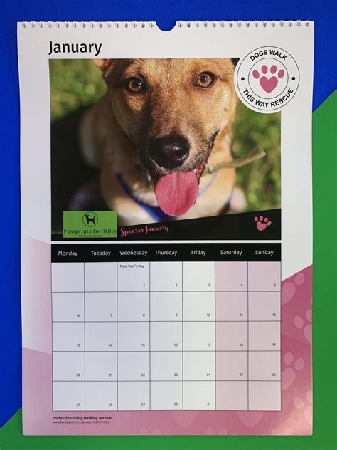 Supporting Dog Charities with Calendars