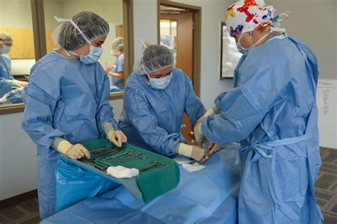 Surgical Technologist Preparing for Surgery