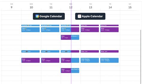 Syncing Google Calendar with Apple Calendar