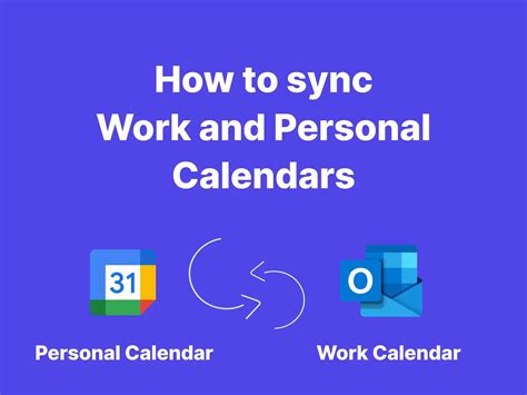 Syncing Your Personal Calendar