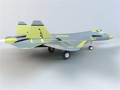 T-50 Fighter Plane Design Features