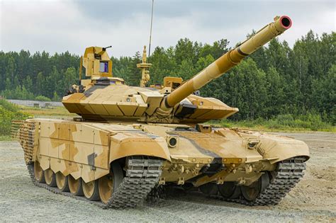 T-90MS tank in operation