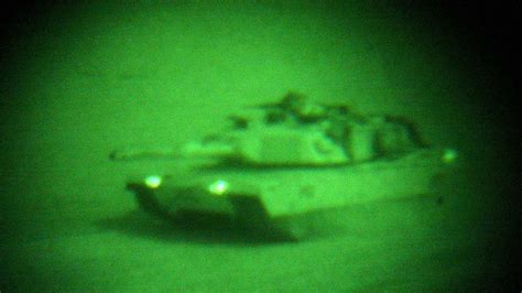 Tank in night operations