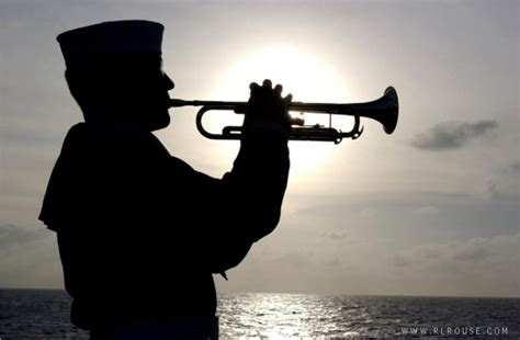 Taps Playing Bugle