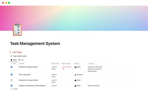 Task Management System