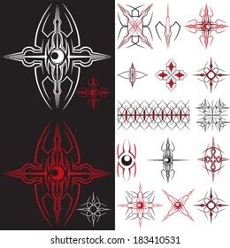 Tattoo design variations