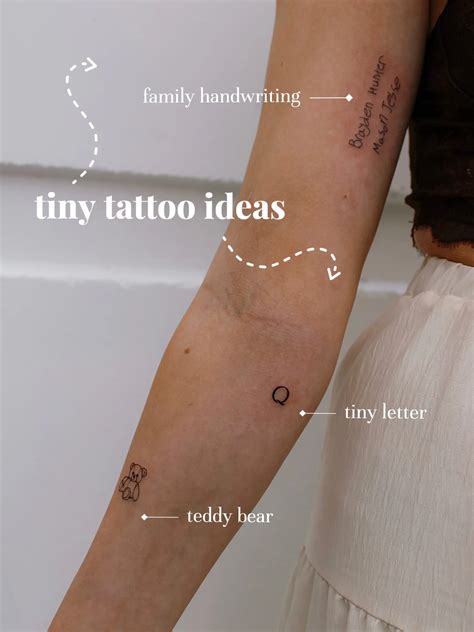 An illustration highlighting popular placement options for initials tattoos