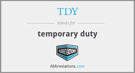 Temporary Duty military personnel