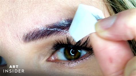 Temporary Eyebrow Tattoo Tips