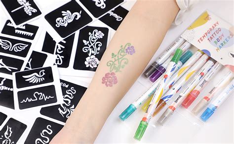 Temporary Tattoo Marker Designs