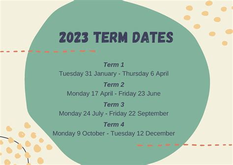 Term Dates