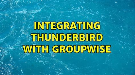 Thunderbird and Teams Calendar Integration