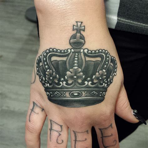 Tilted Crown Tattoo Maintenance