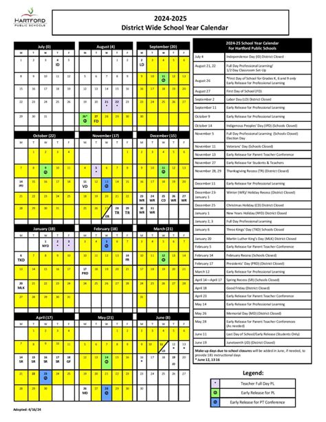 Time Management Tips for Students in Hartford Public Schools Calendar