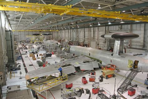 Aircraft maintenance at Tinker Air Force Base