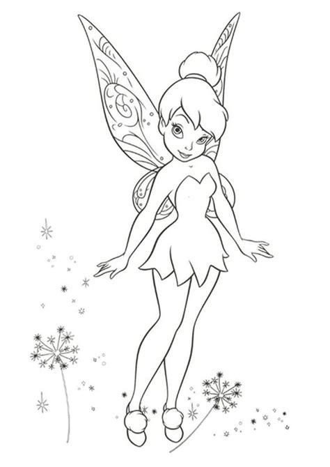 Tinkerbell coloring page tips and tricks