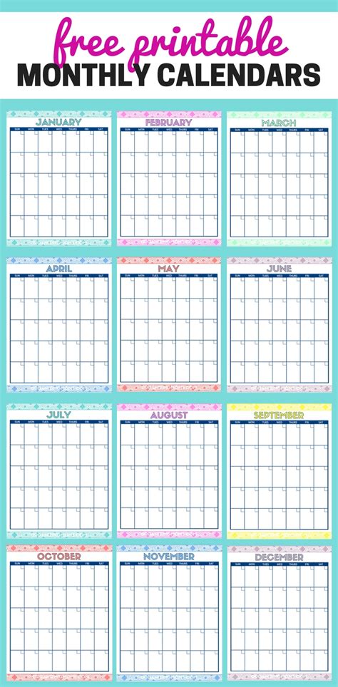 Tips for Customizing Your Free Calendar Printable