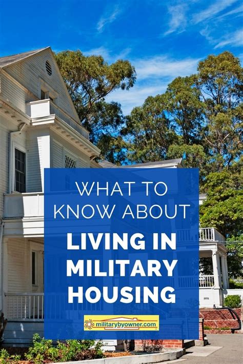 Tips for Living in Military Housing