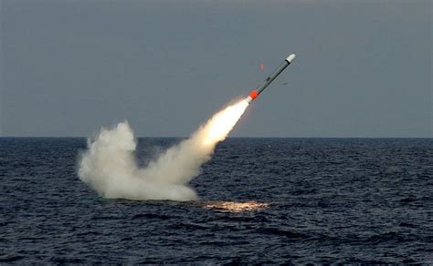 Tomahawk Missile Submarine Launch