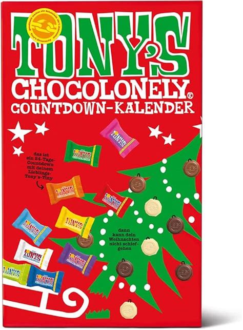 Tony's Chocolonely Advent Calendar Varieties